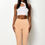 Thumbnail: Slit Hem Cropped Pants