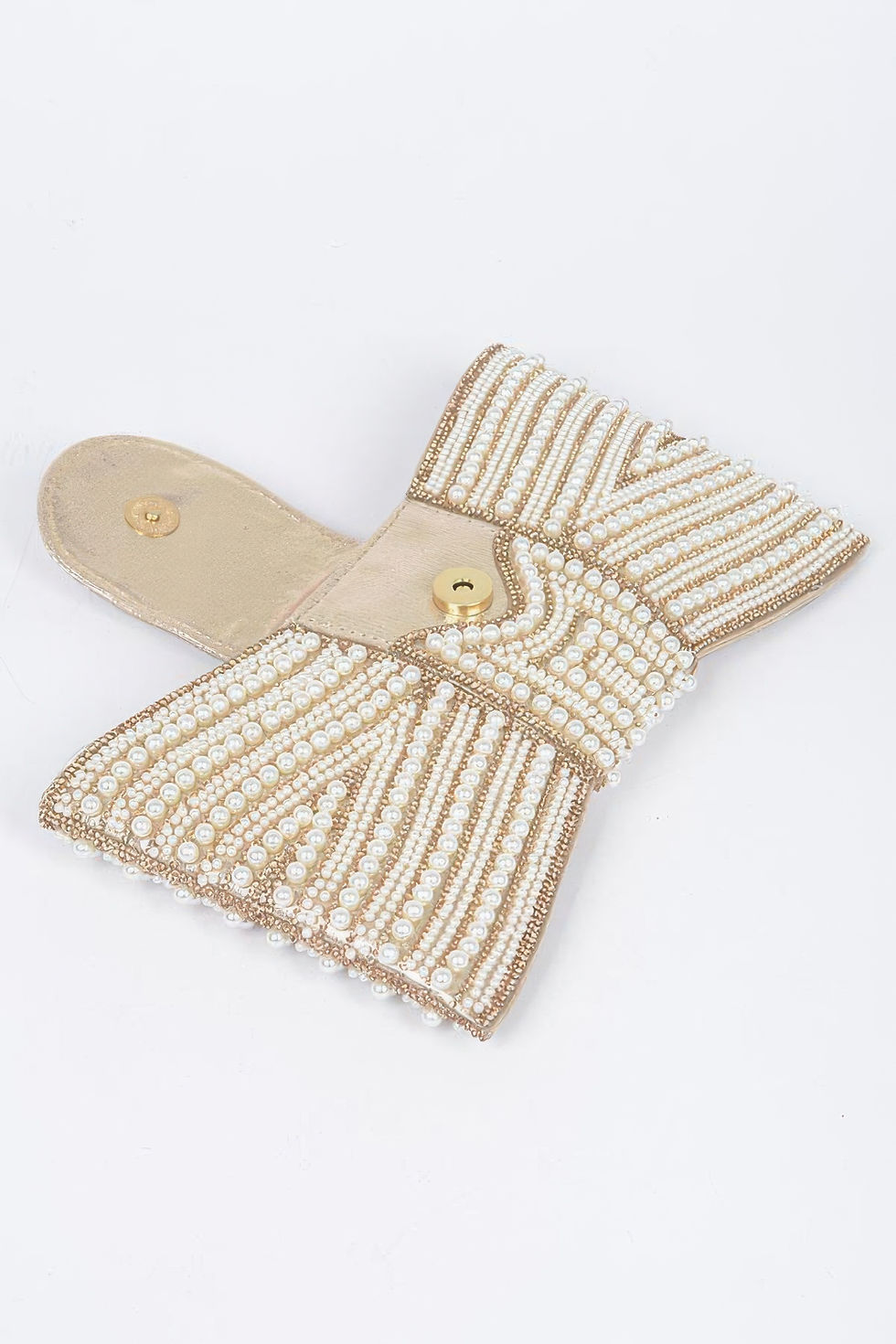 Thumbnail: Rhinestone And Pearl Party Clutch