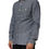Thumbnail: AGLINI Blue Denim Regular Fit Collared Long Sleeve Casual Shirt