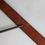 Thumbnail: Dolce & Gabbana Brown Leather Metal Buckle Classic Belt