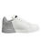 Thumbnail: Dolce & Gabbana White Gray Low Top Leather Sneaker Shoes