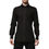 Thumbnail: Dolce & Gabbana Black Cotton Jacquard GOLD Collar Dress Shirt