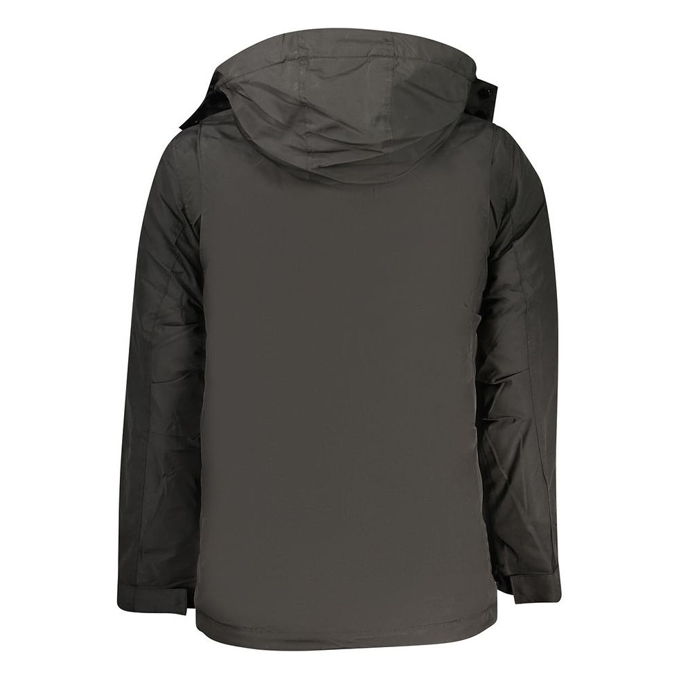 Thumbnail: U.S. Grand Black Polyester Mens Jacket