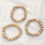 Thumbnail: Metal Wood Bead Bracelet