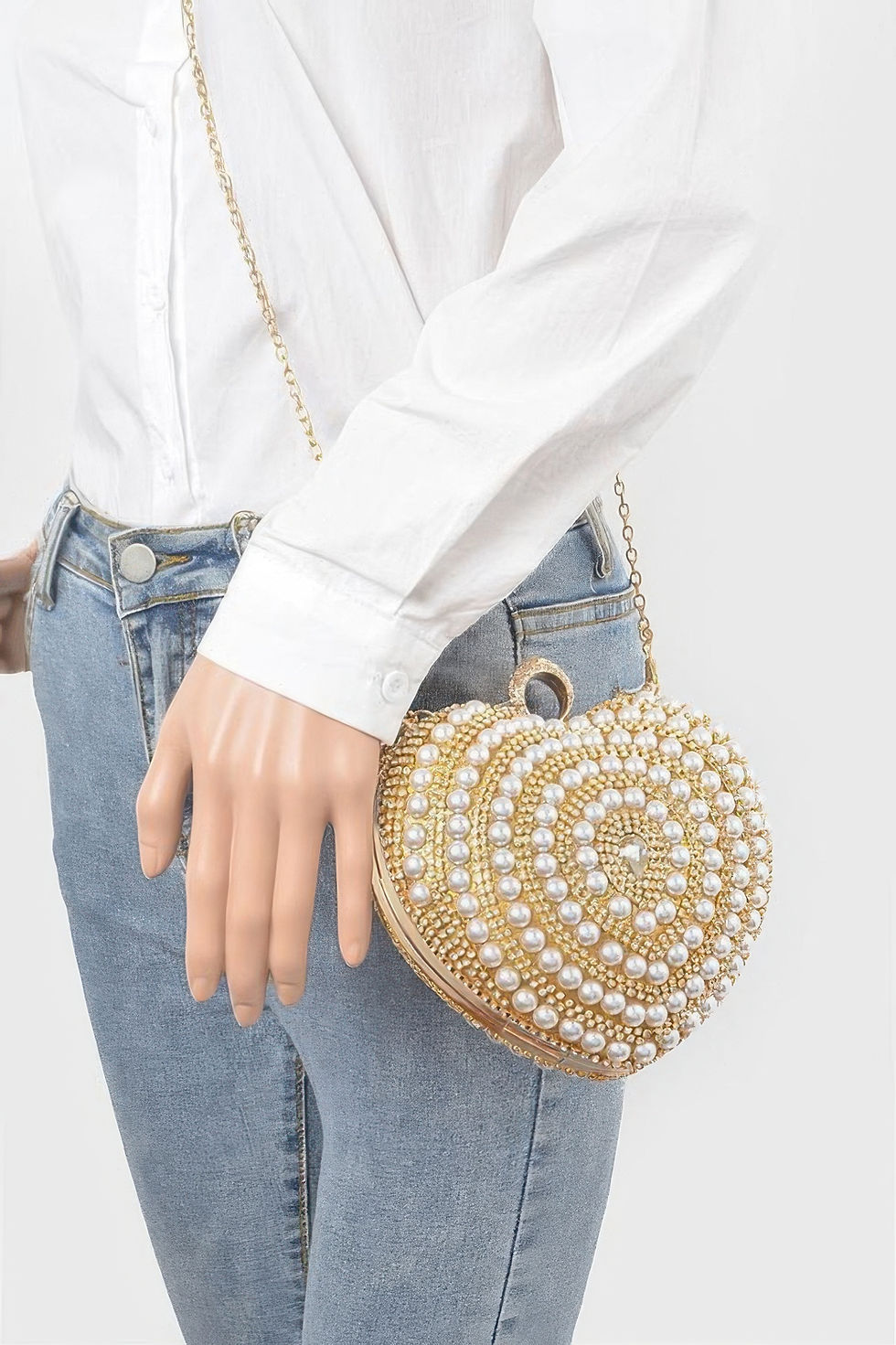Thumbnail: Heart Shape Party Clutch