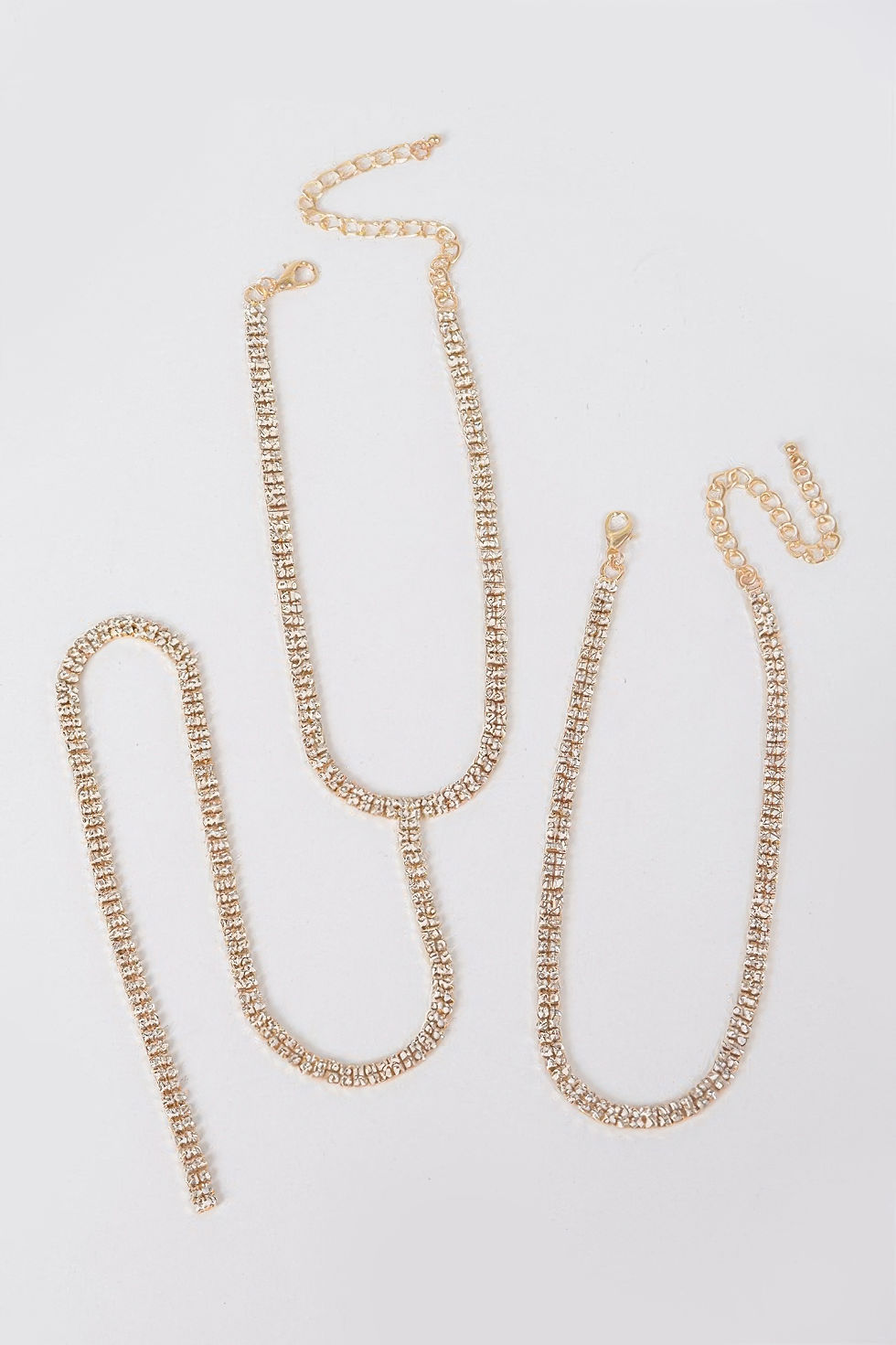 Thumbnail: Fashionista Long Choker Necklace 