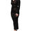 Thumbnail: Dolce & Gabbana Black Mesh Trim Bodycon Long Sheath Dress