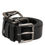 Thumbnail: Dolce & Gabbana Black Key Ring Clip Attachments Buckle Belt