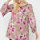 Thumbnail: Floral, Bubble Sleeve Tunic