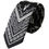 Thumbnail: Dolce & Gabbana Black Patterned 100%Silk Adjustable Tie
