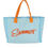 Thumbnail: Sewn Rope Summer Letter Fringed Canvas Bag