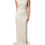 Thumbnail: Dolce & Gabbana White Lace Viscose Sheath Long Gown Dress