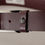 Thumbnail: Dolce & Gabbana Brown Leather Silver Metal Crown Buckle Belt