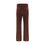 Thumbnail: Max Mara Bordeaux Cotton Cropped Pants