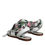 Thumbnail: Dolce & Gabbana Multicolor Floral Print Ankle Wrap Sandals Shoes