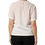 Thumbnail: Dolce & Gabbana Cream Silk Silhouette Detail Short Sleeve Top