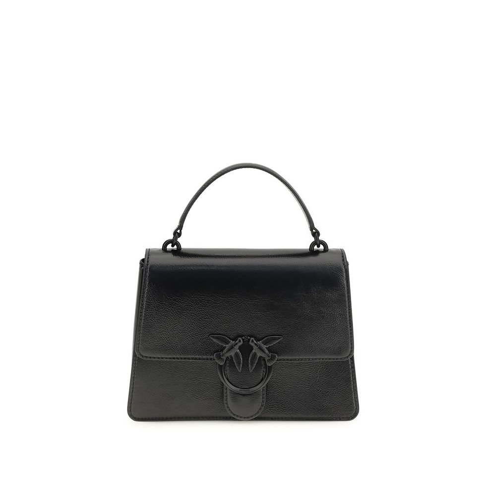 Thumbnail: PINKO Black Lamb Ovis Aries Aries Handbag