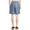 Thumbnail: Fendi Blue Silk Short And Mini Shorts