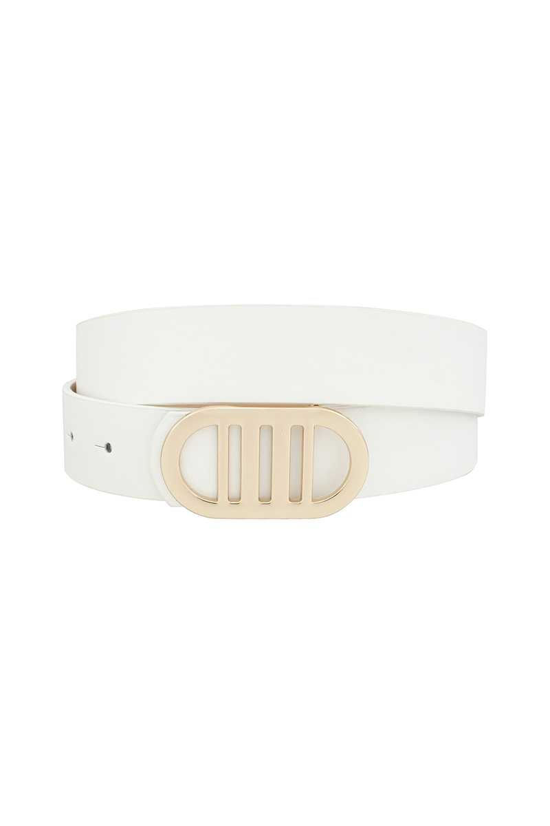 Thumbnail: Modern Gridded Oval Standard Belt