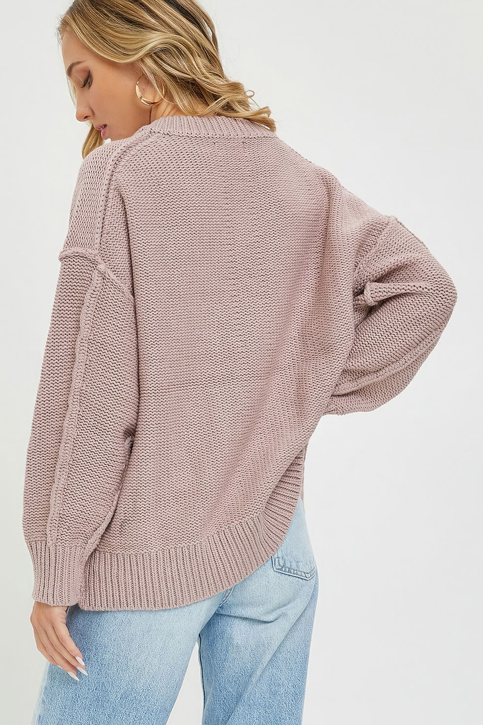 Thumbnail: V Neck Oversized Sweater