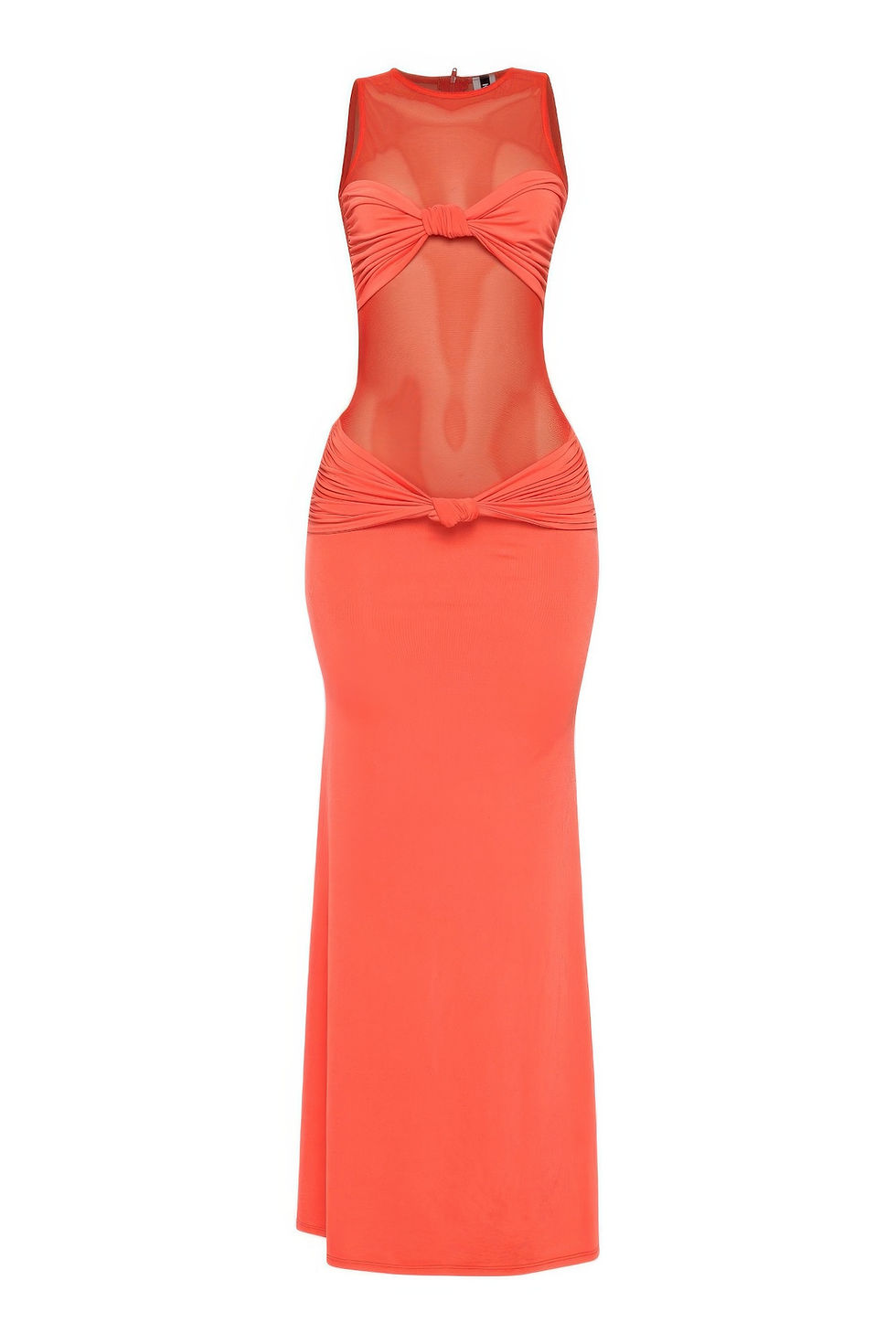 Thumbnail: Mesh Contrast Rube Maxi Dress         