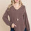 Thumbnail: Casual V Neck Basic Long Sleeve Top      