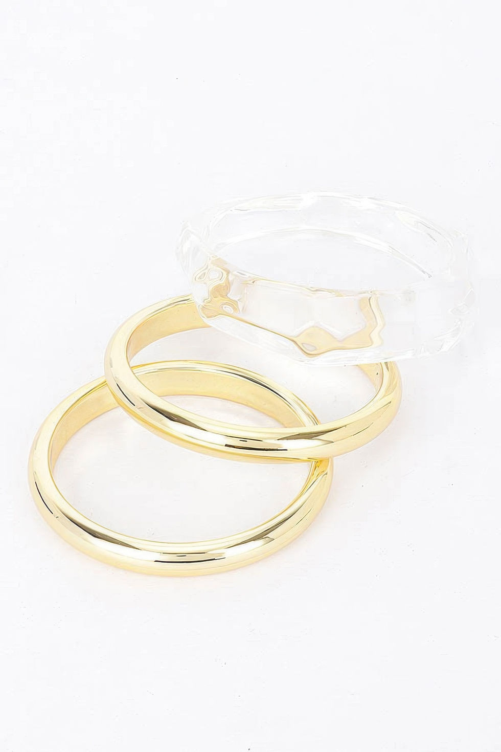 Thumbnail: Multi Resin And Ccb Bangle Bracelet