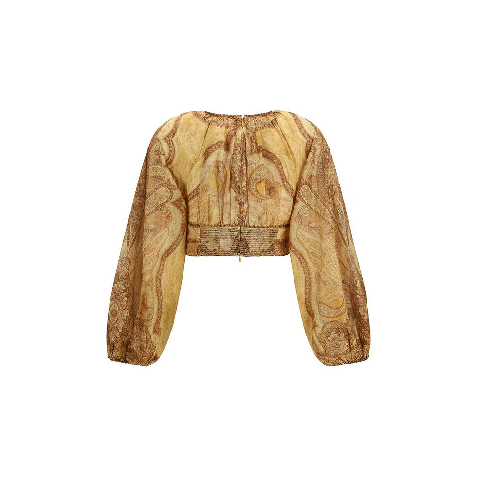 Thumbnail: Zimmermann Bicolor Cotton Blouse