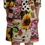 Thumbnail: Dolce & Gabbana Multicolor Pachwork Charmeuse Floral Shift Dress