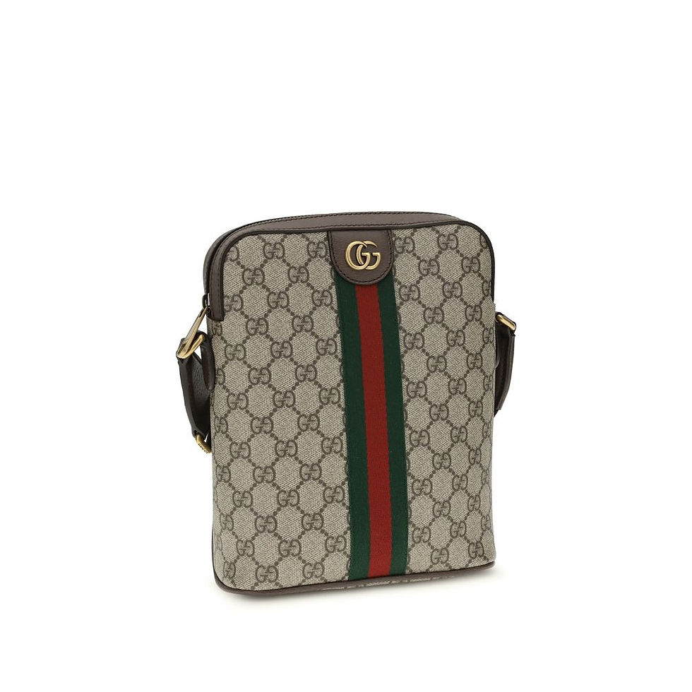 Thumbnail: Gucci Multicolor Fabric Shoulder Bag