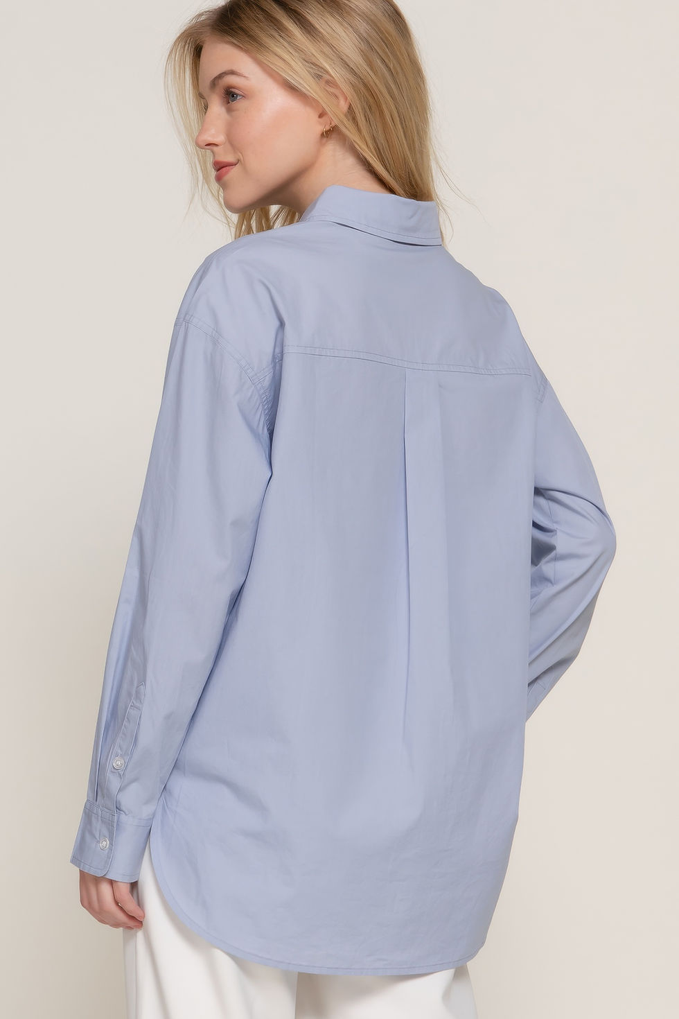 Thumbnail: Long Sleeve Loose Fit Shirt