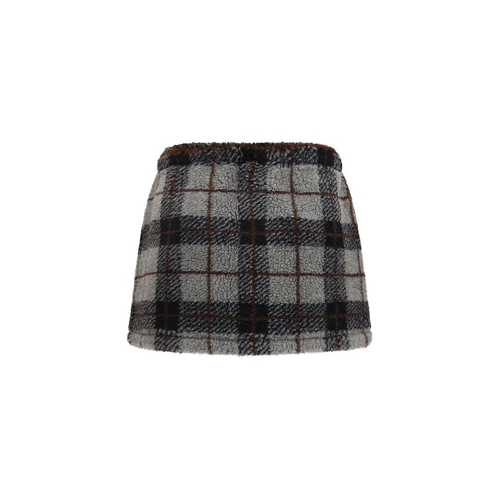 Thumbnail: Miu Miu Multicolor Nylon Mini Skirt
