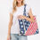 Thumbnail: American Flag Pattern Fringe Bag
