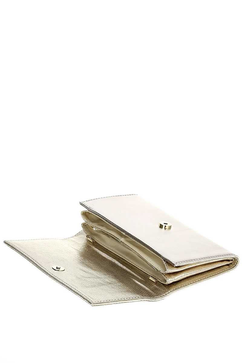 Thumbnail: Stylish Multi Rhinestone Party Clutch With Chain