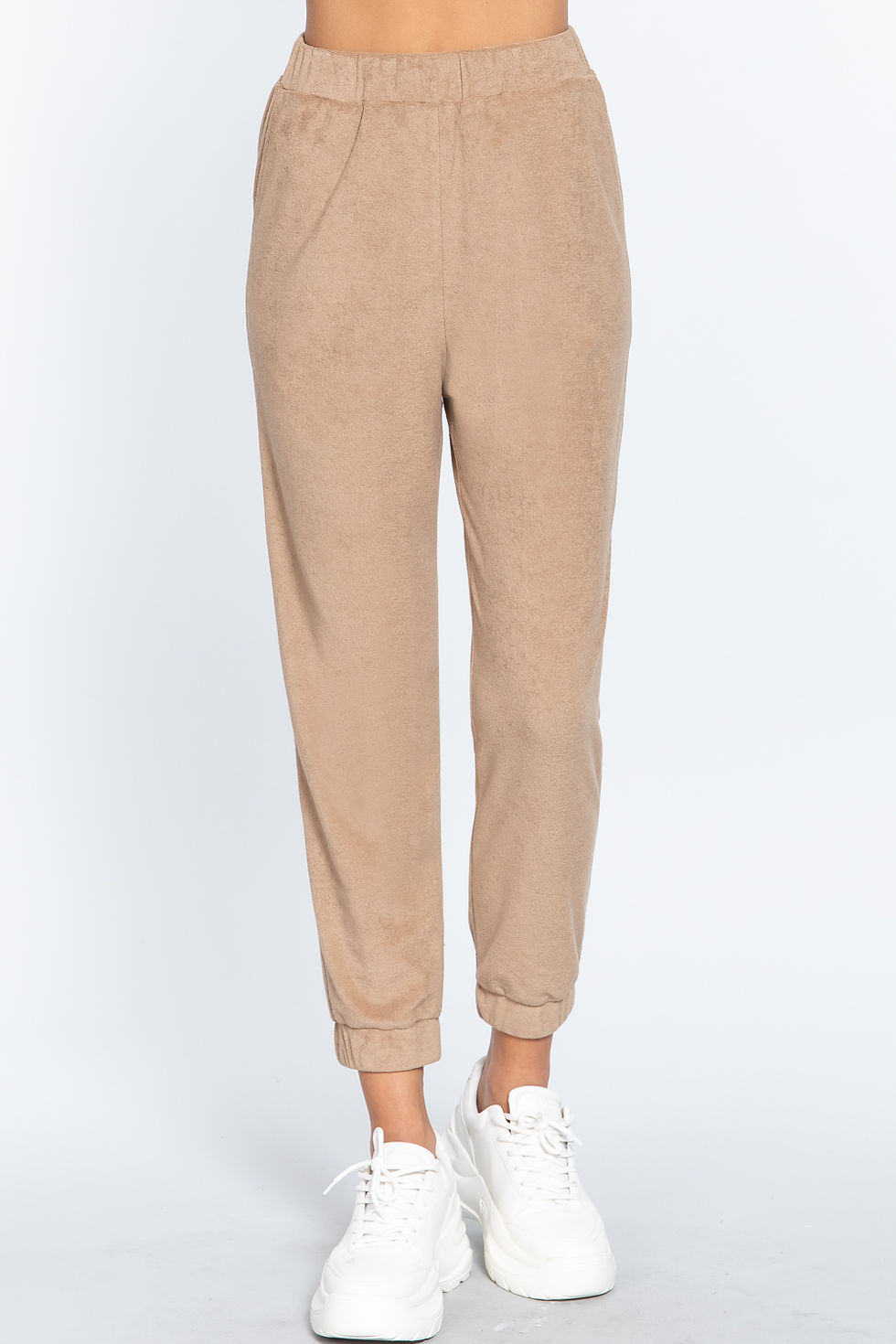 Thumbnail: Terry Towelling Long Jogger Pants