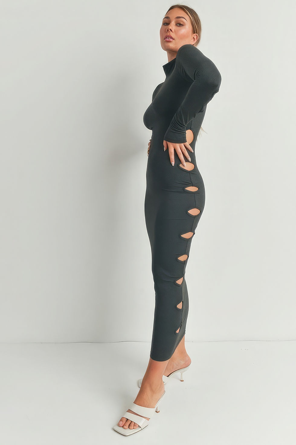 Thumbnail: Cutout Detail Maxi Dress