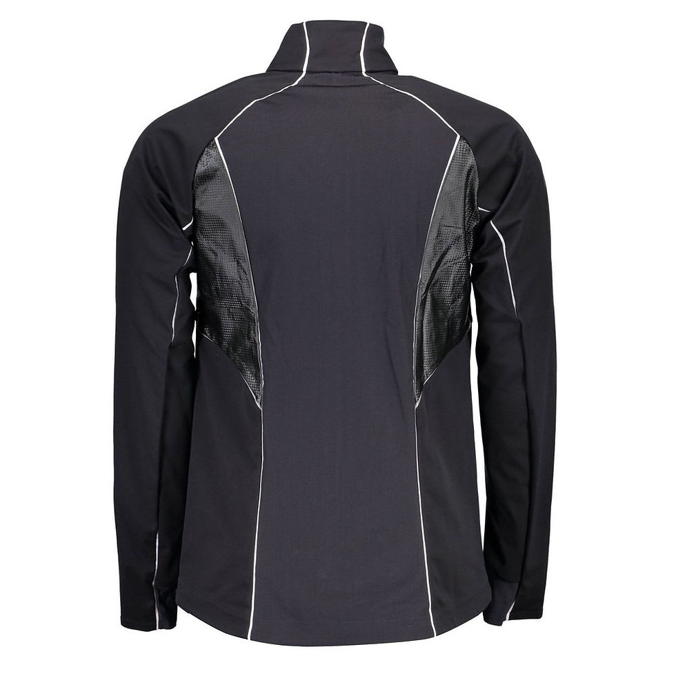 Thumbnail: Bjorn Daehlie Black Polyester Men's Jacket