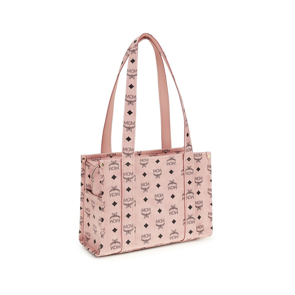 Thumbnail: MCM Multicolor Fabric Shoulder Bag
