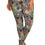 Thumbnail: Plus Size Abstract Print, Full Length Leggings In A Slim Fitting Style With ...