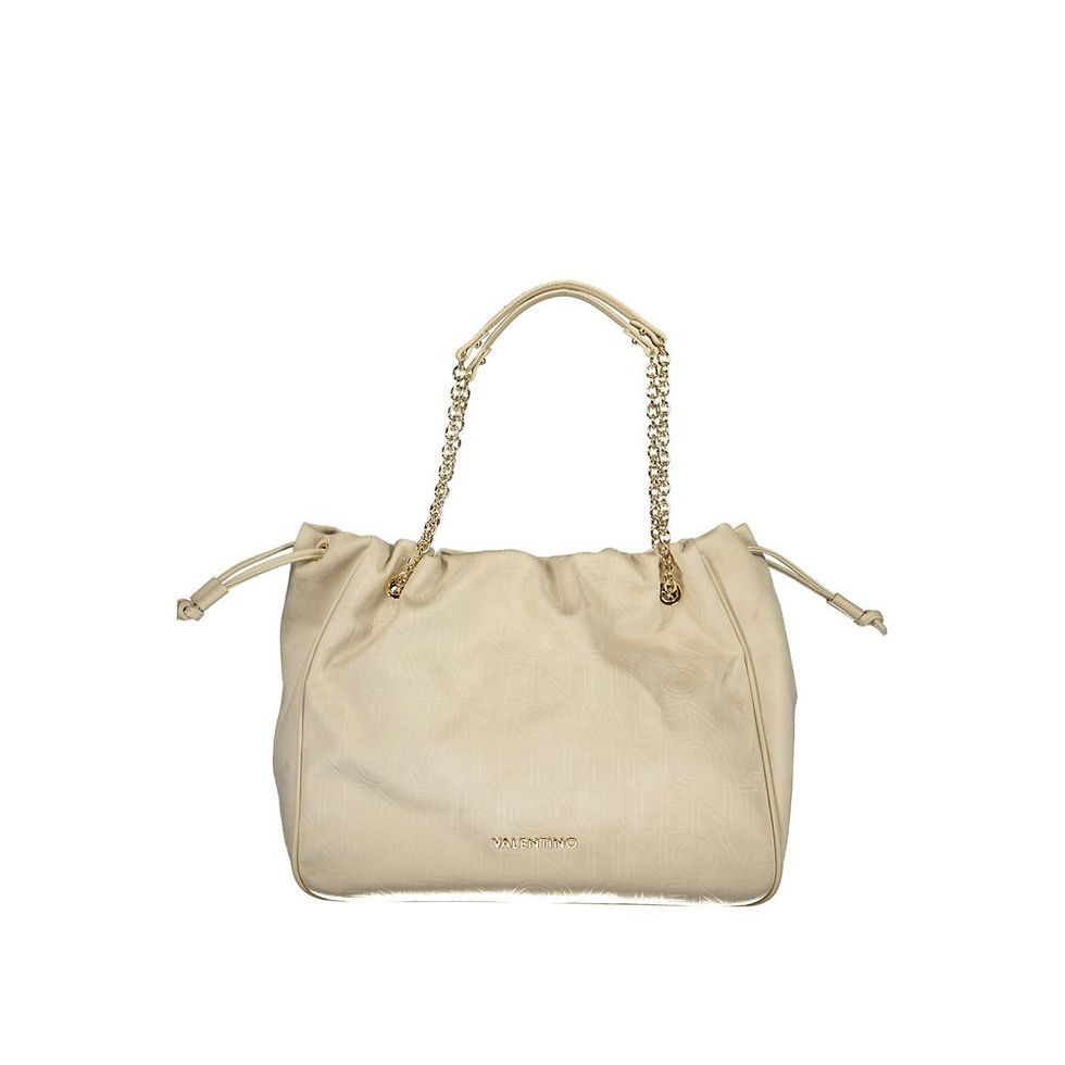 Thumbnail: Mario Valentino Beige Polyurethane Women's Bag