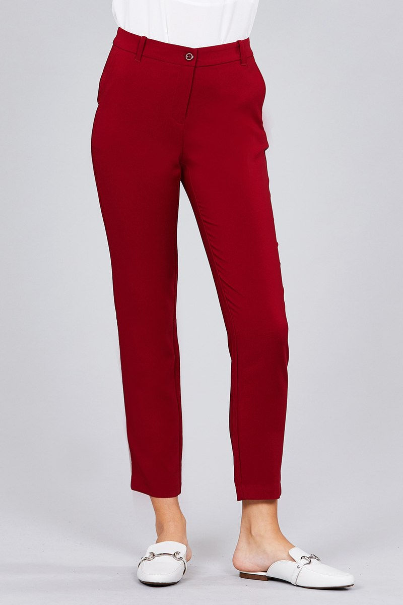 Thumbnail: Seam Side Pocket Classic Long Pants