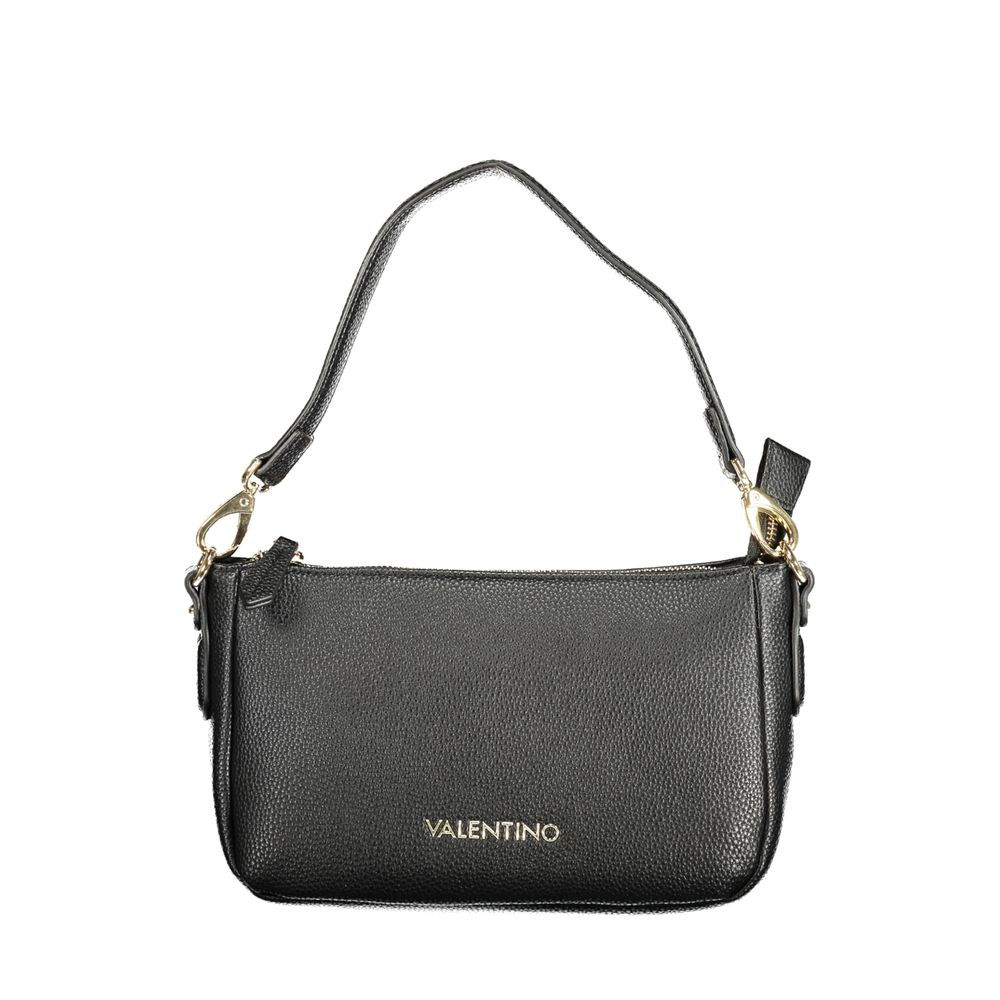 Mario Valentino Black Polyurethane Women's Bag