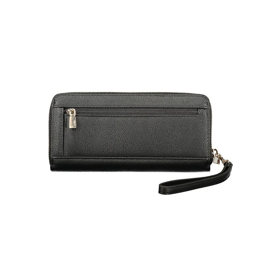 Thumbnail: Guess Jeans Black Polyurethane Women Wallet