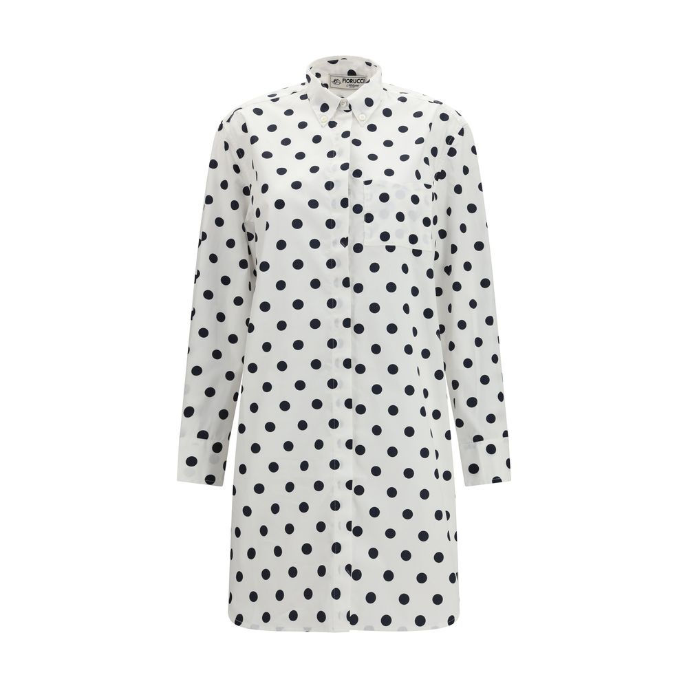 Fiorucci Multicolor Cotton Casual Dress