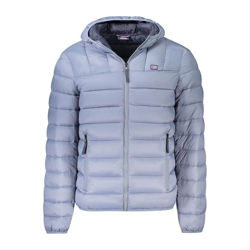 Thumbnail: Norway 1963 Gray Polyamide Men Jacket