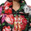 Thumbnail: Dolce & Gabbana Multicolor Floral Hooded Puffer Coat Jacket