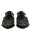 Thumbnail: Dolce & Gabbana Black Leather Derby Dress Studded Shoes