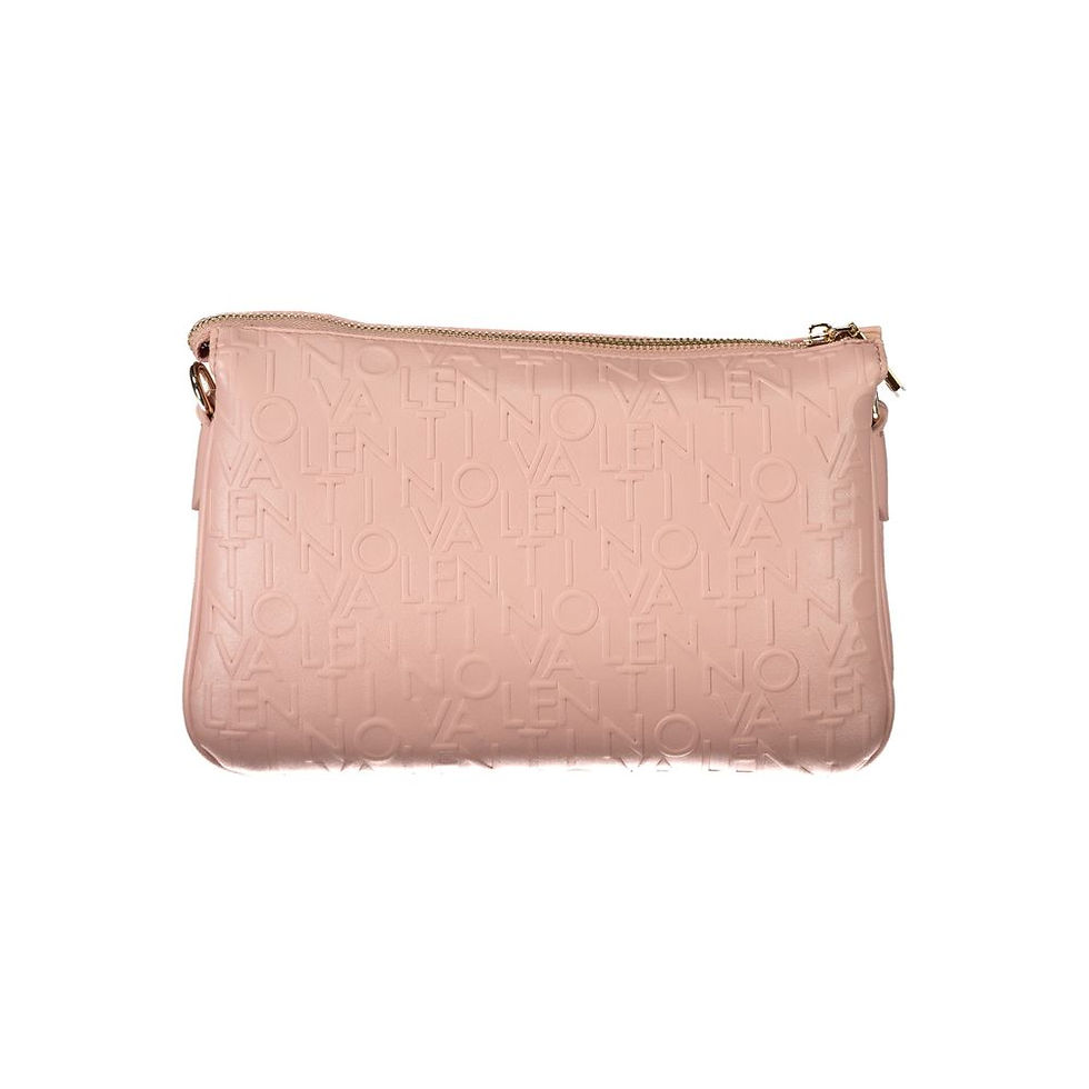 Thumbnail: Mario Valentino Rosa Polyurethane Women Handbag