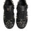 Thumbnail: Dolce & Gabbana Black Leather Studded Low Top Sneakers Shoes