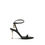 Thumbnail: Tom Ford Black Goatskin Stiletto Heel Sandals